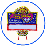 Icon toko bunga papan wedding Purwokerto
